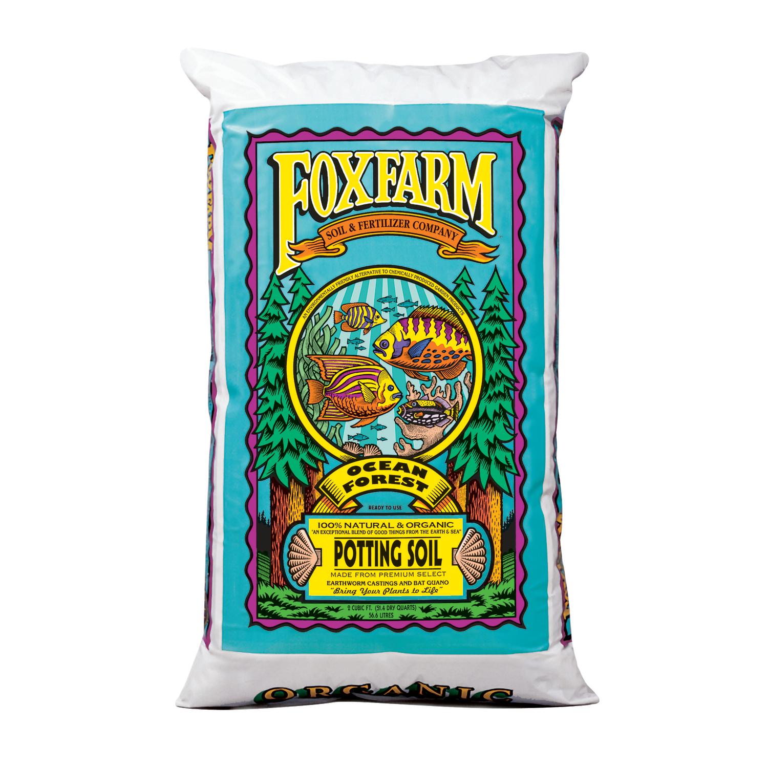 Photo 1 of FoxFarm Ocean Forest Organic All Purpose Potting Soil 12 qt