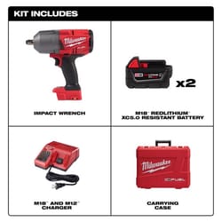 Milwaukee M18 FUEL 1/2 in. Cordless Brushless High Torque Impact Wrench Kit (Battery & Charger)