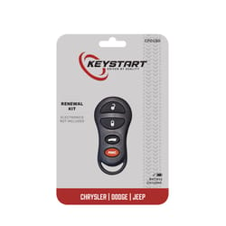KeyStart Renewal KitAdvanced Remote Automotive Key FOB Shell CP019 Single For Chrysler Brands