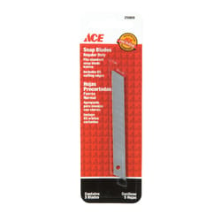 Ace Carbon Steel Regular Duty Replacement Snap Blades 5 pk
