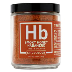 Spiceology Smoky Honey Habanero Sweet and Spicy Seasoning Rub 5.7 oz