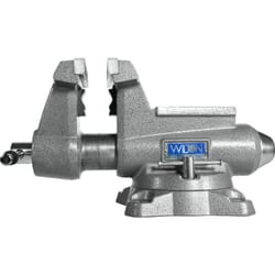 Wilton 6.5 in. Ductile Iron Mechanics Pro Bench Vise 360 deg Swivel Base