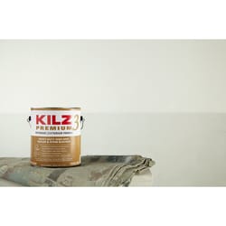 KILZ高级白色平面水性底漆和密封胶1加仑