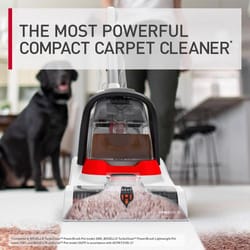 Hoover PowerDash Bagless Carpet Cleaner 7 amps Standard White