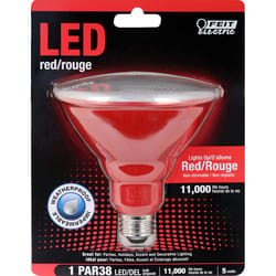 Feit PAR38 E26 (Medium) LED Bulb Red 120 Watt Equivalence 1 pk