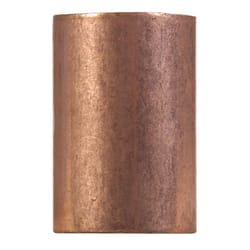 NIBCO 1 in. Sweat X 1 in. D Sweat Copper Coupling with Stop 1 pk