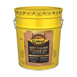 卡伯特澳大利亚木材油透明天然油基澳大利亚木材油5加仑