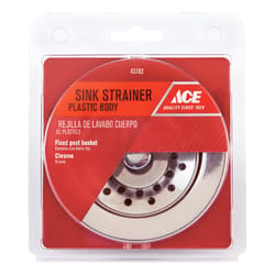 Ace 3-1/2 in. D Plastic Basket Strainer Assembly