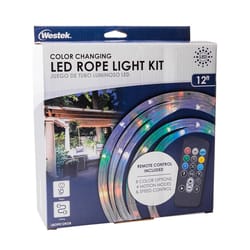Westek 12 ft. L Color Changing LED Smart-Enabled Rope Lights 1 pk