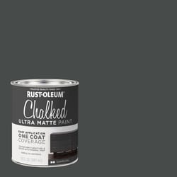 Rust-Oleum Chalked Ultra Matte Charcoal Water-Based Acrylic Chalk Paint 30 oz