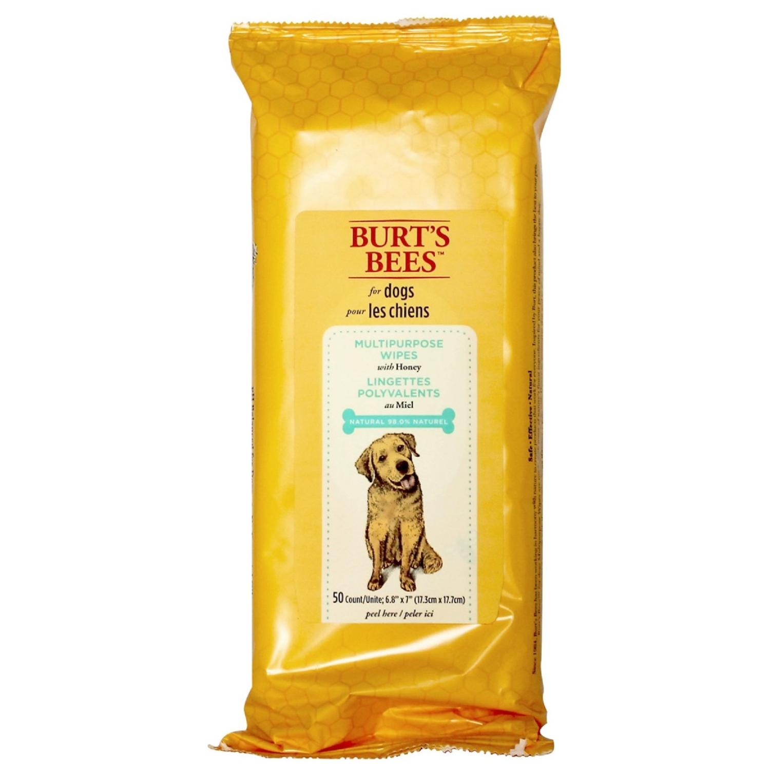 Photo 1 of Burt's Bees Dog Multi-Purpose Wipes 50 pk