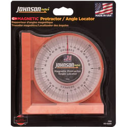 Johnson 4-3/4 in. L X 4-3/4 in. W Angle Finder Yellow 1 pc