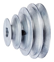Chicago Die Cast 2 / 2 1/2 / 3 1/2 / 4 in. D Zinc V Groove 4-Step Pulley
