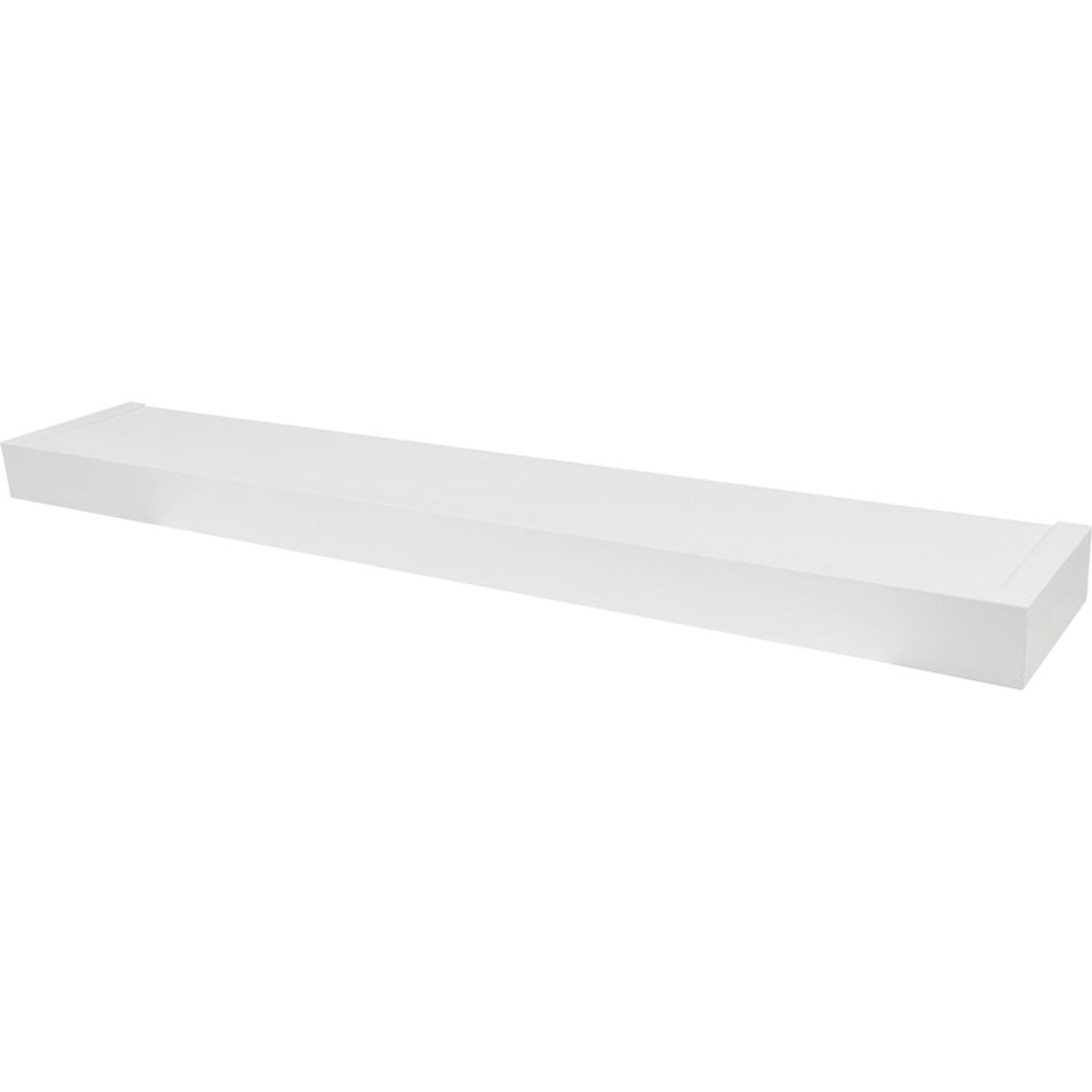 Photo 1 of *MINOR CHIP ON THE SIDE *
High & Mighty 2 in. H X 36 in. W X 6 in. D White Wood Floating Shelf