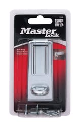 Master Lock Zinc-Plated Hardened Steel 3-1/2 in. L Hasp 1 pk
