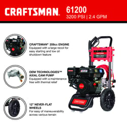 Craftsman CMXGWFN061200 CRX 3200 psi Gas 2.4 gpm Pressure Washer