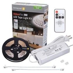 Armacost Lighting RibbonFlex Pro 8.2 ft. L White Plug-In LED Smart-Enabled Tape Light Kit 1 pk