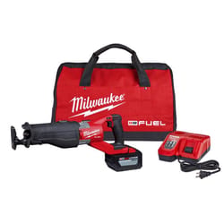 Milwaukee M18 FUEL SUPER SAWZALL Cordless Brushless Reciprocating Saw Kit (Battery & Charger)