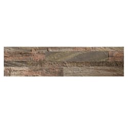 Aspect 6 in. W X 24 in. L Stone Adhesive Wall Tile 5 pc