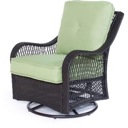 Cambridge Merritt 3 pc Brown Steel Coastal Chat Set Green