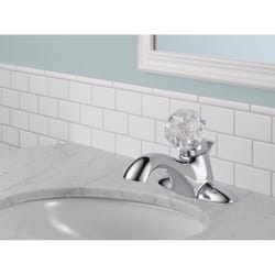 Delta Chrome Bathroom Faucet 4 in.