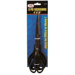 JMK Stainless Steel Scissors 3 pc