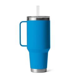 YETI Rambler 42 oz Big Wave Blue BPA Free Straw Mug