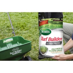 Scotts Turf Builder 23-0-3 Moss and Fungus Control Lawn Fertilizer For All Grasses 5000 sq ft