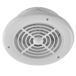 Imperial 4 inch W X 4 inch L White Plastic Exhaust Vent