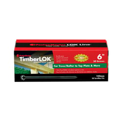 FastenMaster TimberLOK No. 10 X 6 in. L Hex Epoxy Wood Screws 50 pk