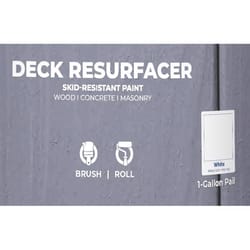 AMES Safe-T-Deck Semi-Gloss White Anti-slip Coating 1 gal