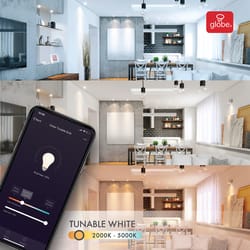 Globe Electric Wi-Fi Smart Home A19 E26 (Medium) LED Bulb Tunable White 60 Watt Equivalence 1 pk