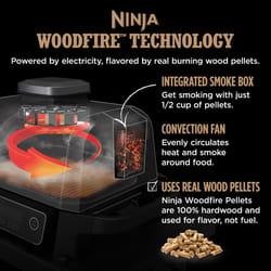 Ninja Woodfire Electric Grill and Smoker Red