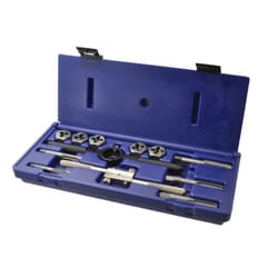 Irwin Hanson High Carbon Steel SAE Tap and Die Set 1 in. 12 pc