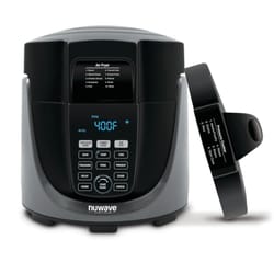 NuWave Duet Black 6 qt Programmable Digital Air Fryer w/Pressure Cooker