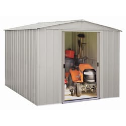 Arrow 10 ft. x 10 ft. Galvanized Steel Vertical Storage Shed