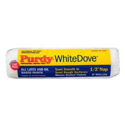 Purdy White Dove Woven Fabric 9 in. W X 1/2 in. Paint Roller Cover 1 pk