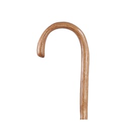 Brazos Walking Sticks Crook Neck Walking Cane Oak 1 pk