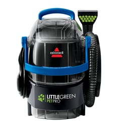 Bissell Little Green Pet Pro Bagless Carpet Cleaner 5.7 amps Standard Multicolored