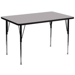 Flash Furniture Contemporary 36 in. W X 72 in. L Rectangular Activity Table