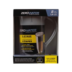 ZeroWater 8 cups Clear Water Filtration Pitcher