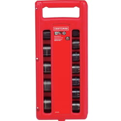 Craftsman 1/2 in. drive S Metric 6 Point Shallow Socket Set 12 pc