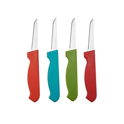 Farberware 3 in. L Stainless Steel Paring Knife Set 4 pc