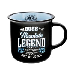 Pavilion Legends of the World 13 oz Black/Blue BPA Free Boss Mug