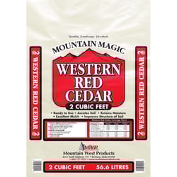 Yardcare Red Western Red Cedar Mulch 2 cu ft