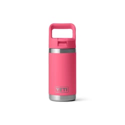 YETI Rambler 12 oz Tropical Pink BPA Free Kids Bottle Insulated Kids Water Bottle w/Straw