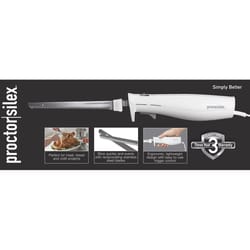Hamilton Beach Proctor Silex Stainless Steel 8 in. L Electric Knife