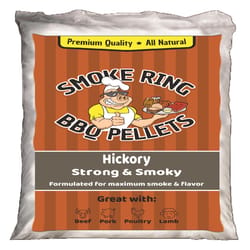 Smoke Ring BBQ Pellets Hardwood Pellets All Natural Hickory 40 lb