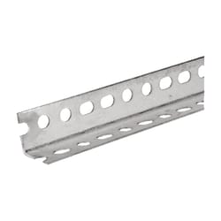 SteelWorks 1-1/2 in. W X 72 in. L Steel Slotted Angle