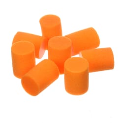 3M 29 dB Foam Earplugs Orange 4 pair